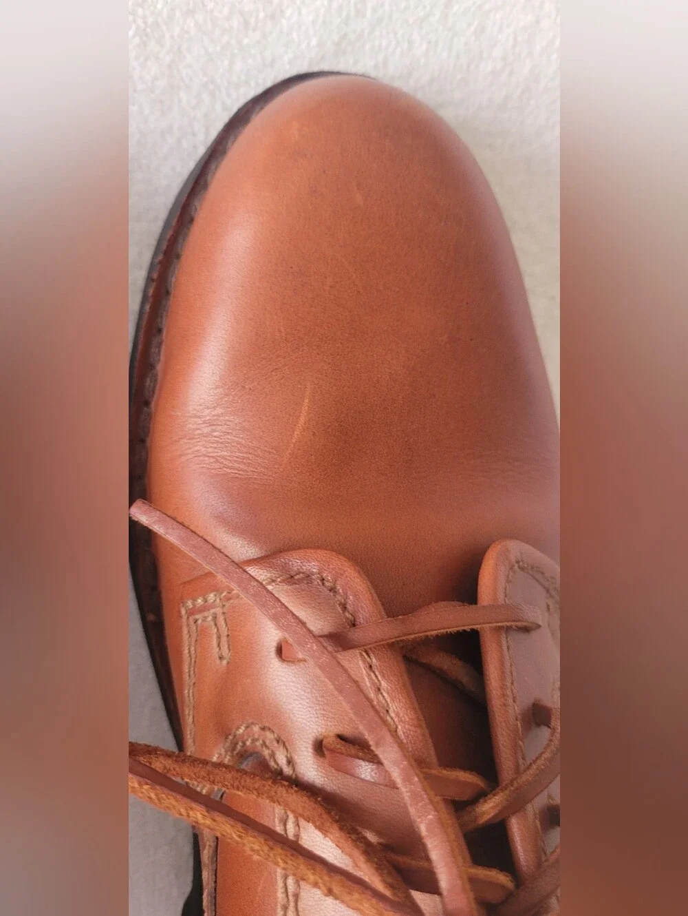 Clarks Men’s Brown Leather Active Air Vent oxford style Shoes Size 8.5 med